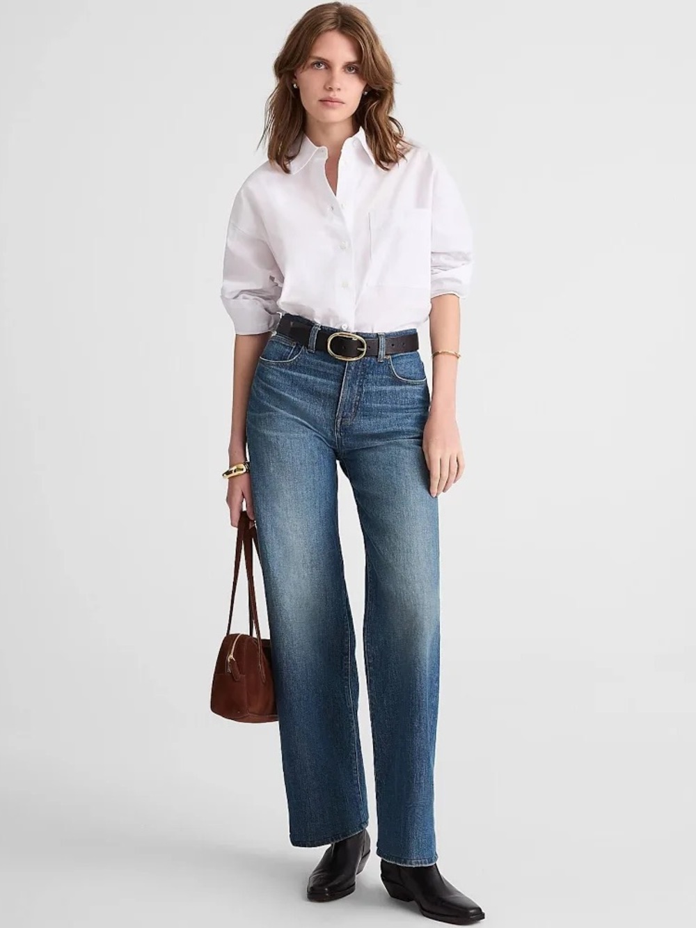 Women's Madewell The Perfect Wide Leg Jeans